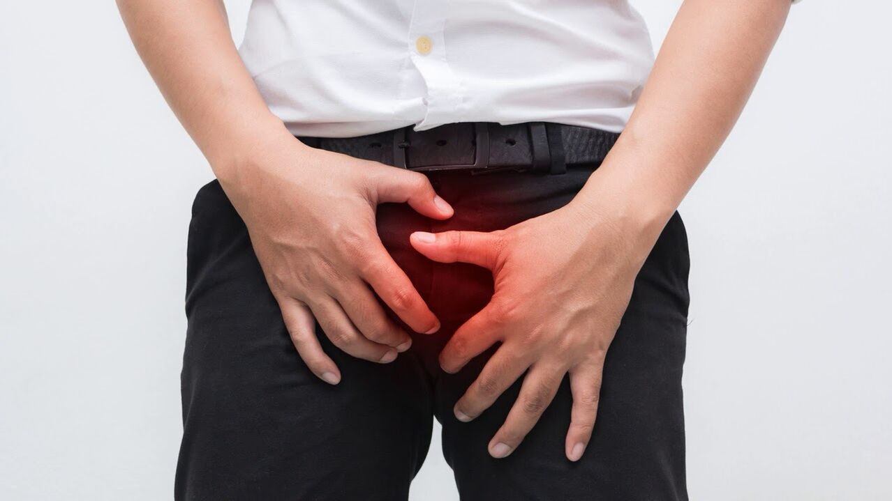 pain with prostate before taking Weiprost capsules